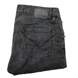 RARE John Varvatos Jeans Size 34 Designer Jeans Gray WIGHT